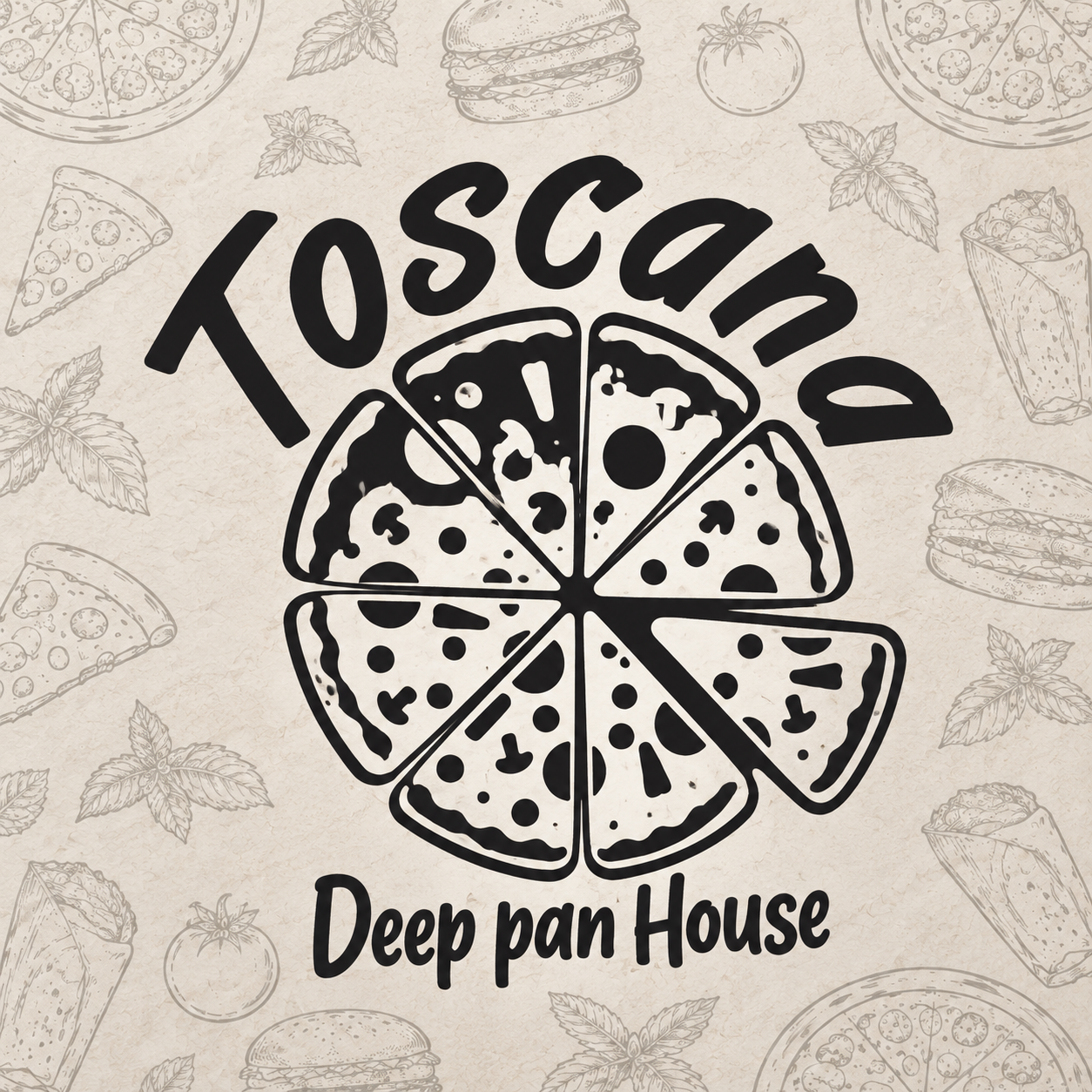 Toscana Pizza Glostrup — logo